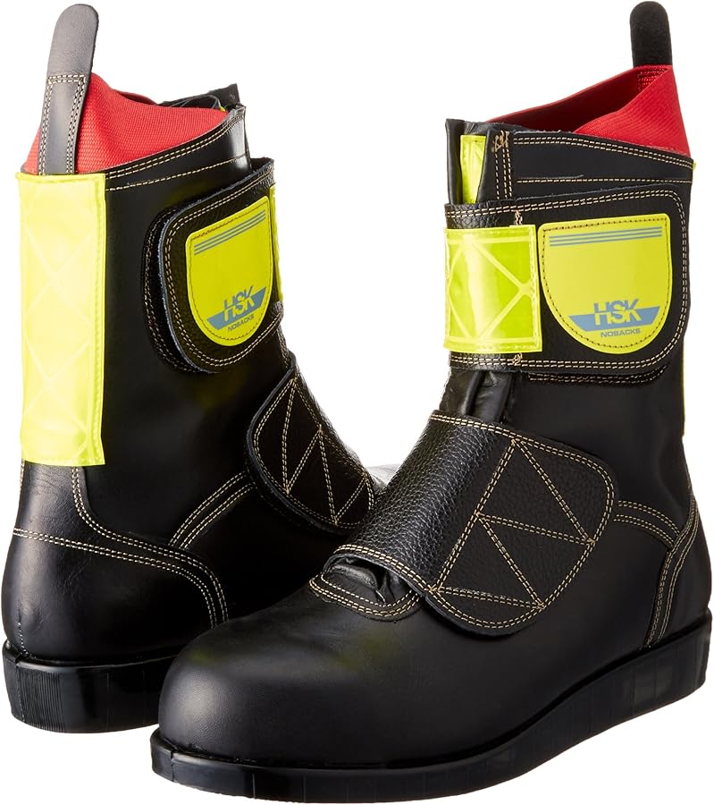 Amazon | [ノサックス] 安全靴 舗装靴 HSKマジック 高輝度反射付 黄色